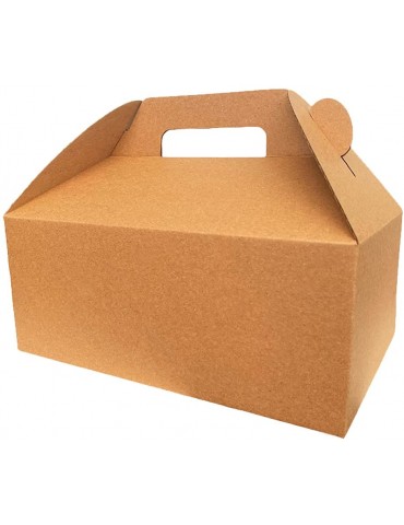 Paquete Caja Tipo Boxlunch Grande, Cartón Microcorrugado (24 Pzs)