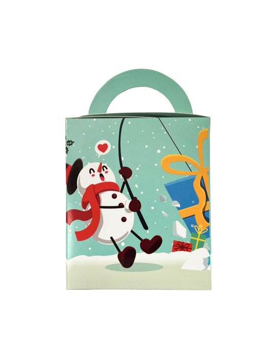 Cajas Con Asa Para Dulces Navideñas