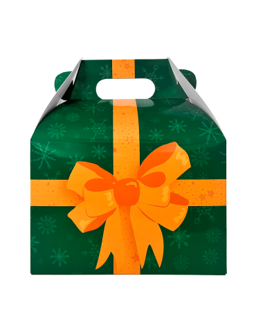 Caja Tipo Box Lunch Regalo Navideños 2