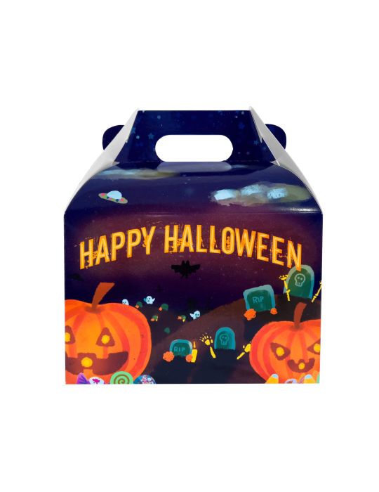 Caja Tipo Box Lunch  Halloween - Día de Muertos