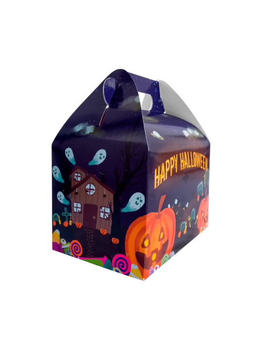 Caja Tipo Box Lunch  Halloween - Día de Muertos