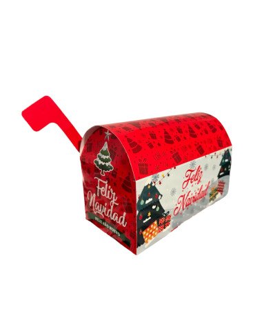 Caja Dulcero Buzón Navideño