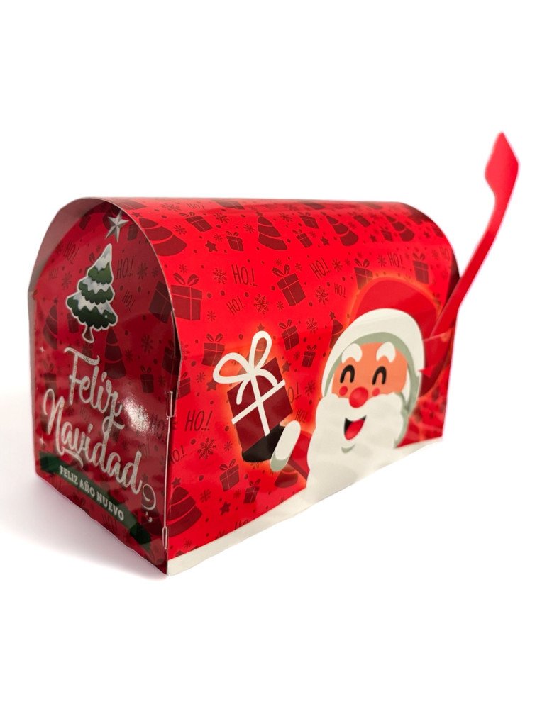 Caja Dulcero Buzón Navideño