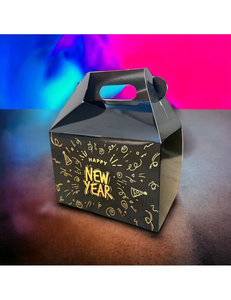 Caja Tipo Box Lunch Happy New Year