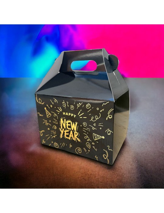 Caja Tipo Box Lunch Happy New Year