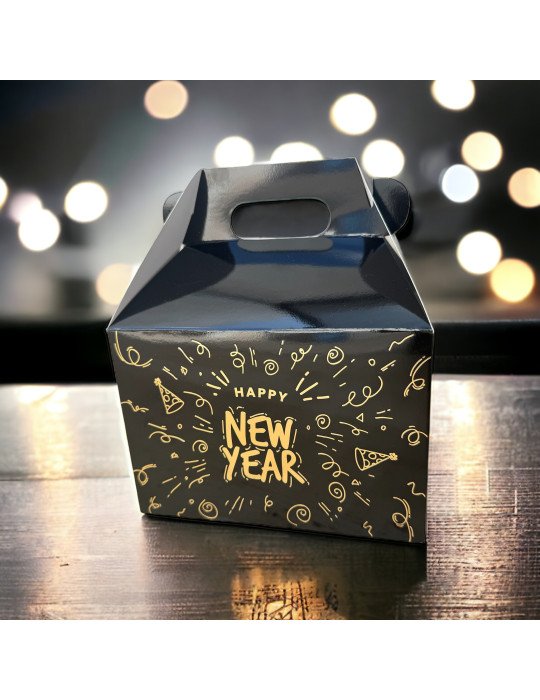 Caja Tipo Box Lunch Happy New Year