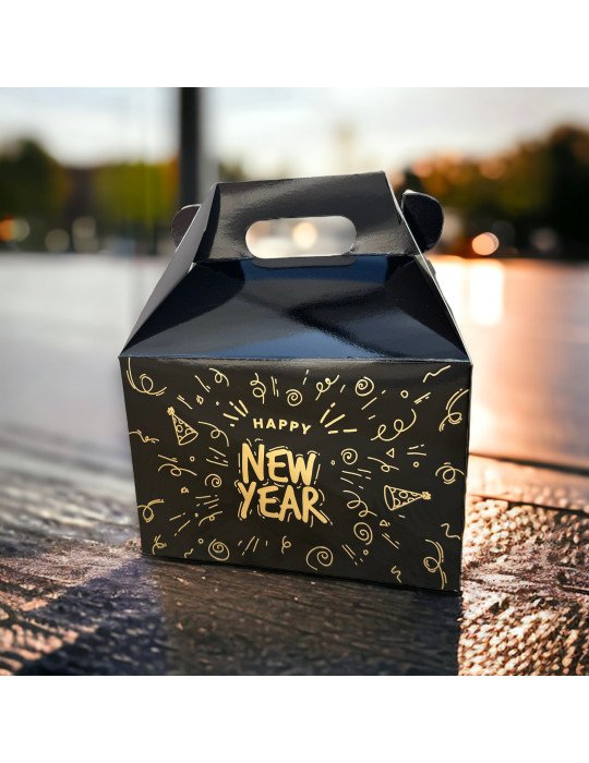 Caja Tipo Box Lunch Happy New Year
