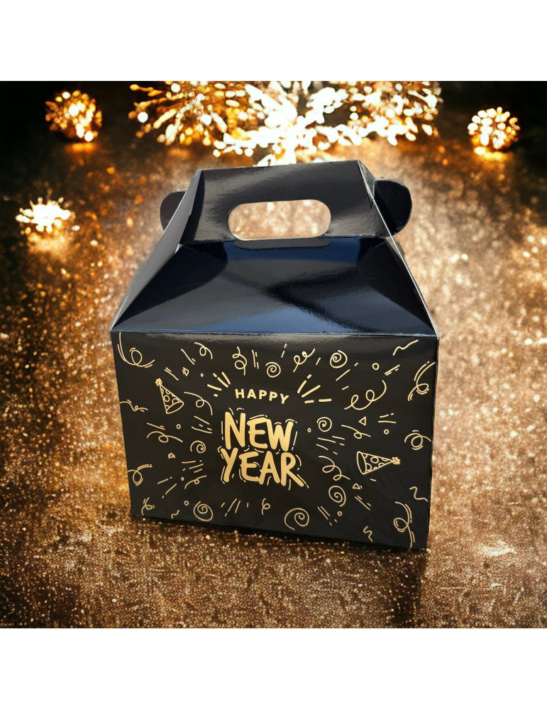 Caja Tipo Box Lunch Happy New Year