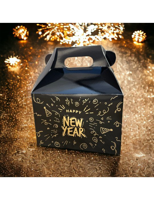 Caja Tipo Box Lunch Happy New Year