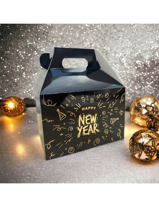 Caja Tipo Box Lunch Happy New Year