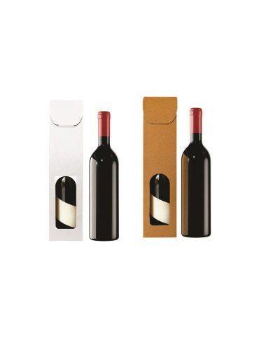 Caja de Cartón Para Botella de Vino