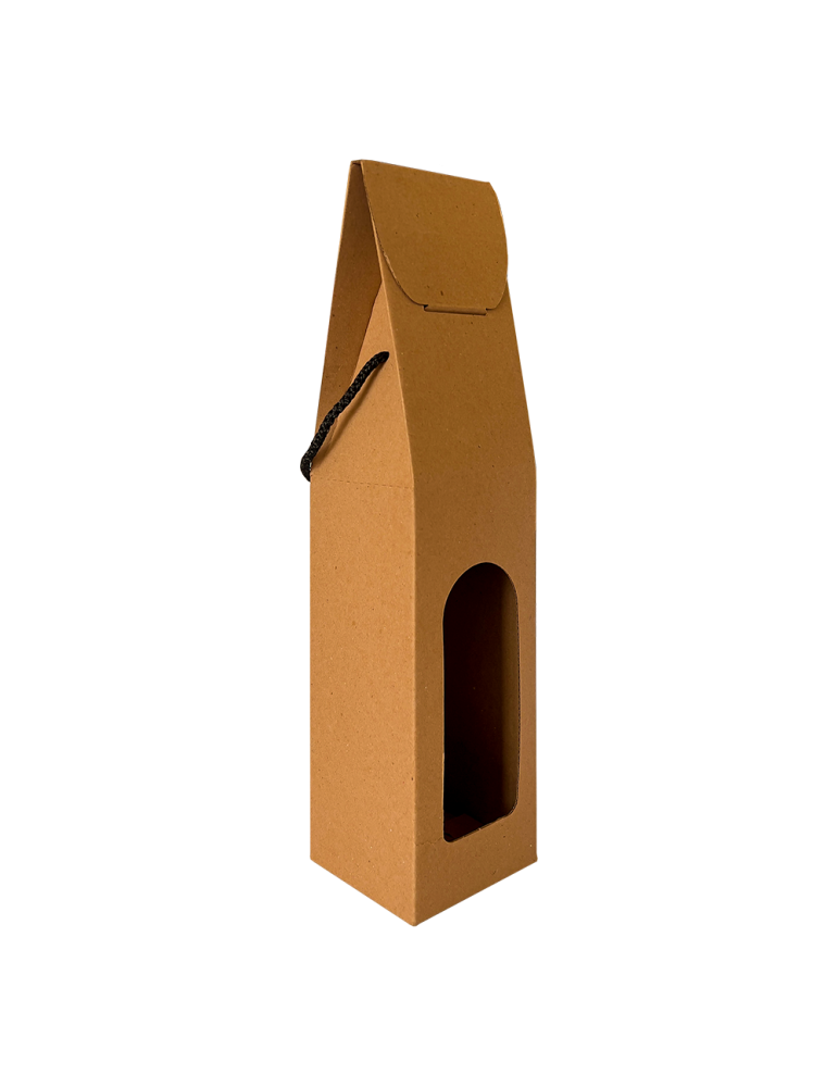 Caja de Cartón Para Botella de Vino
