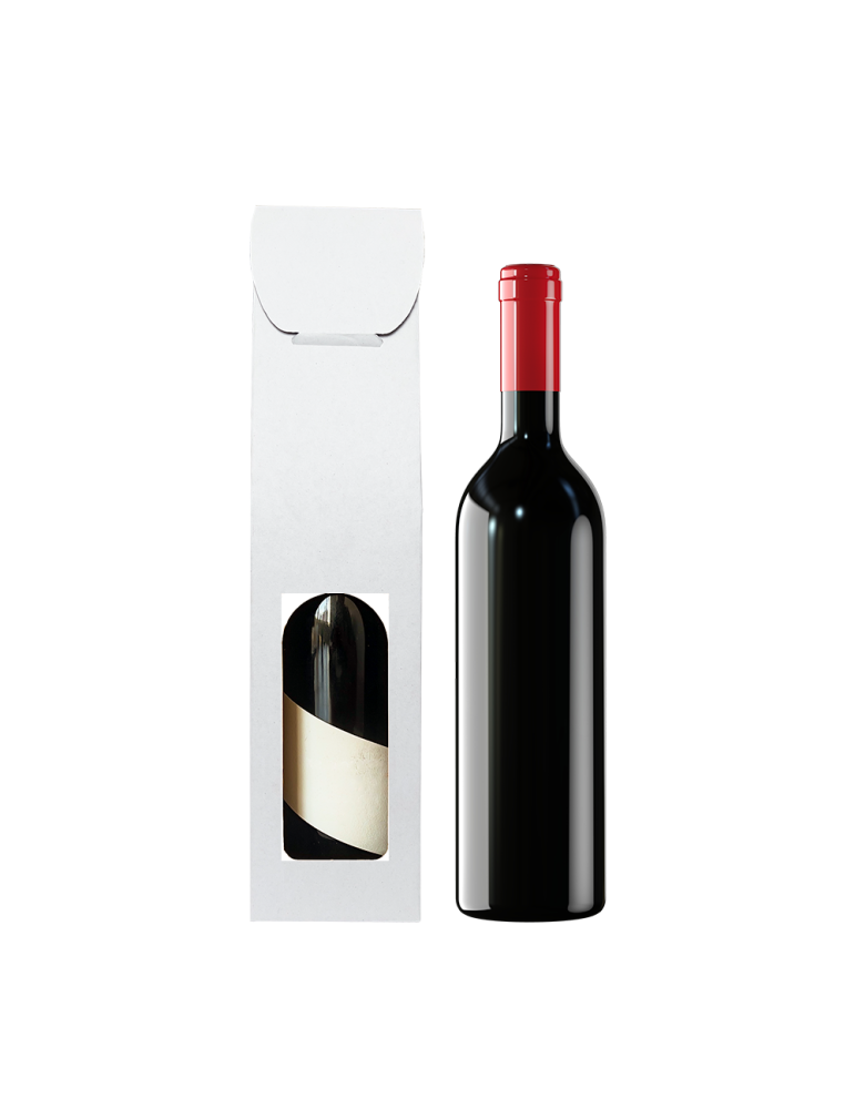 Caja de Cartón Para Botella de Vino