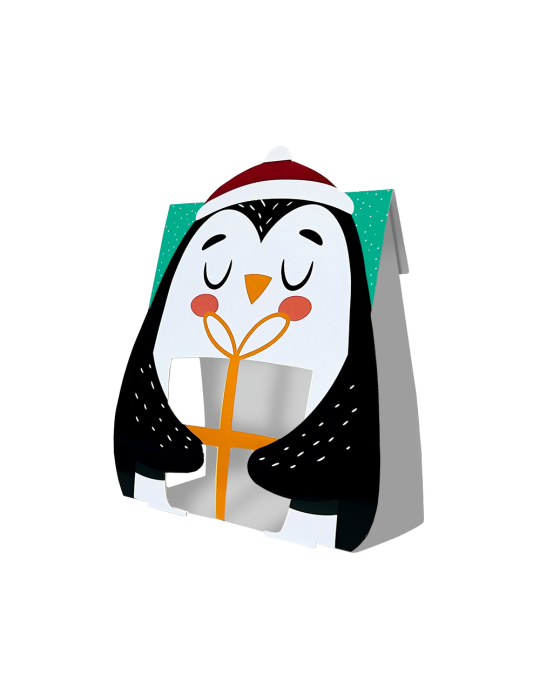 Caja Porta Dulceros Navideño