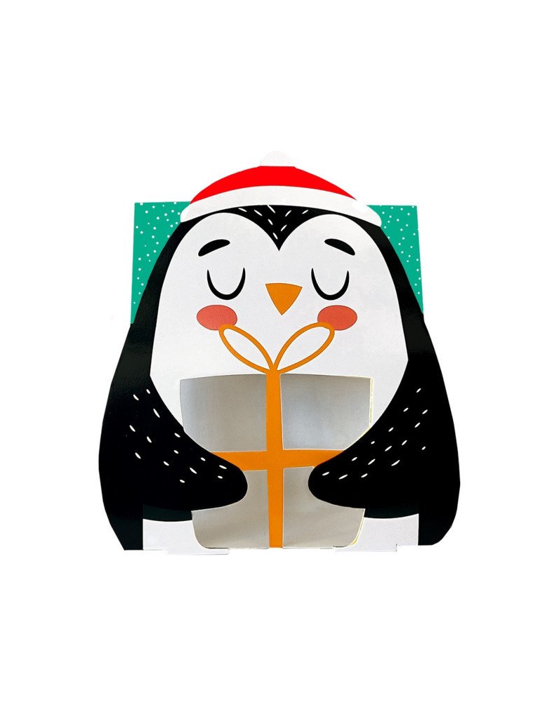 Caja Porta Dulceros Navideño