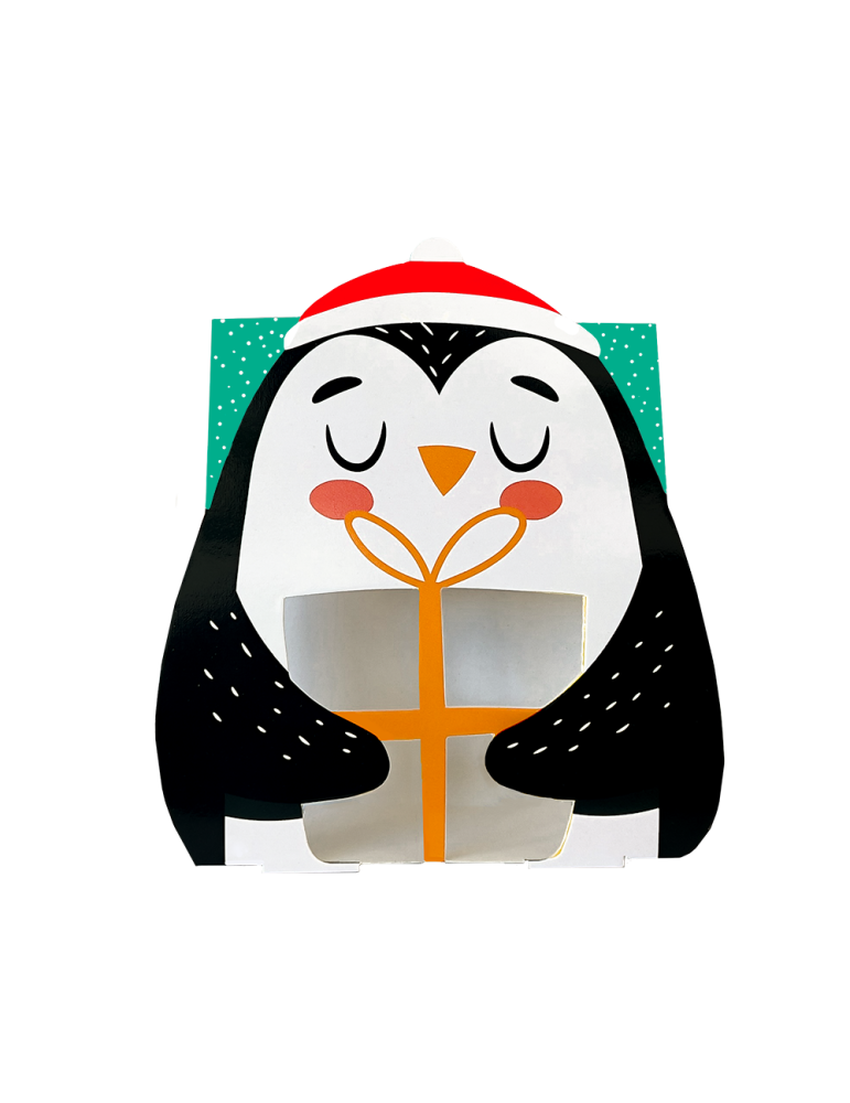 Caja Porta Dulceros Navideño