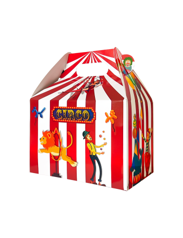 Caja Tipo Box Lunch Circo