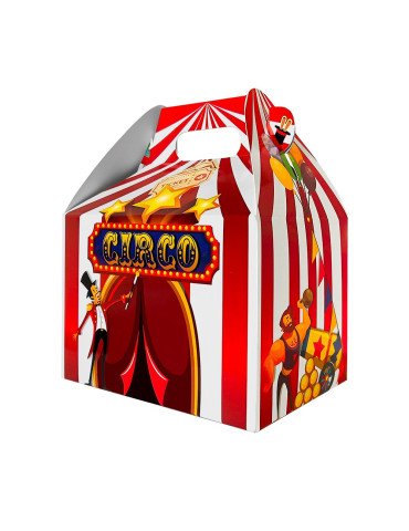 Caja Tipo Box Lunch Circo 2