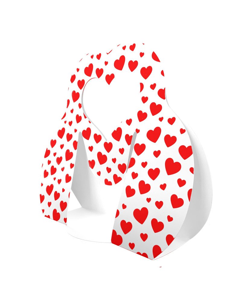 Caja Para Taza Tipo Blister Corazón