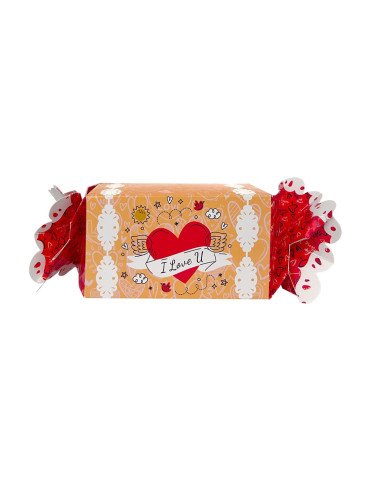 Caja Tipo Dulce San Valentín Dos Diseños