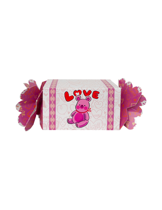 Caja Tipo Dulce San Valentín Dos Diseños