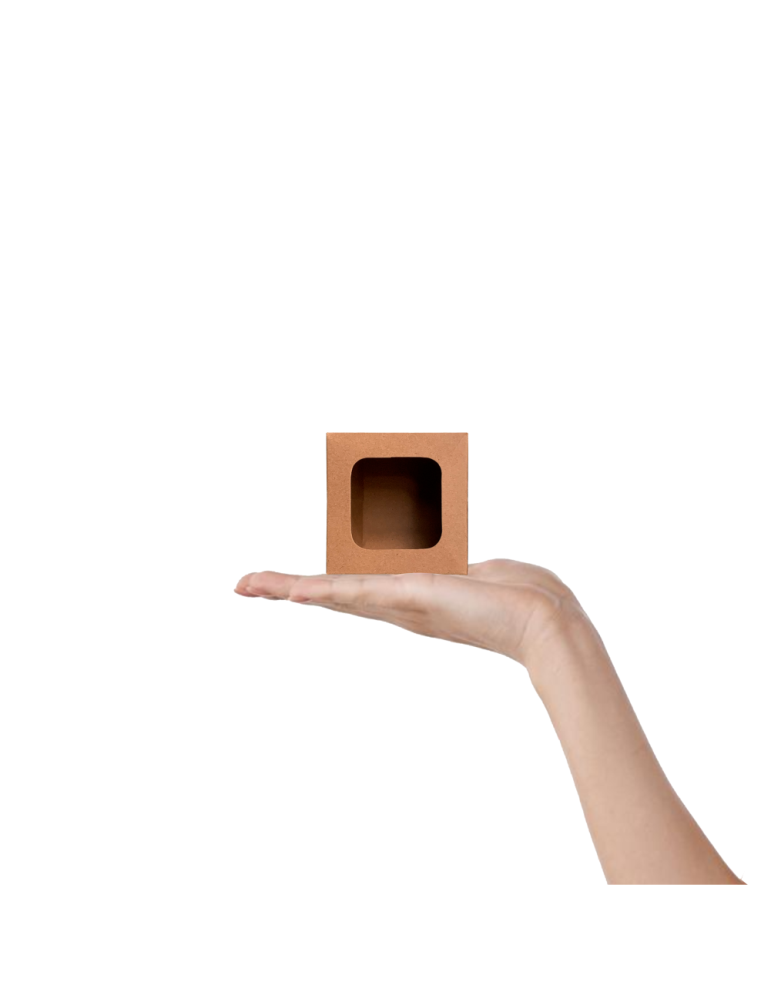 Cajas de Cartón Pequeña con Ventana