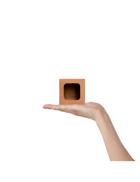Cajas de Cartón Pequeña con Ventana