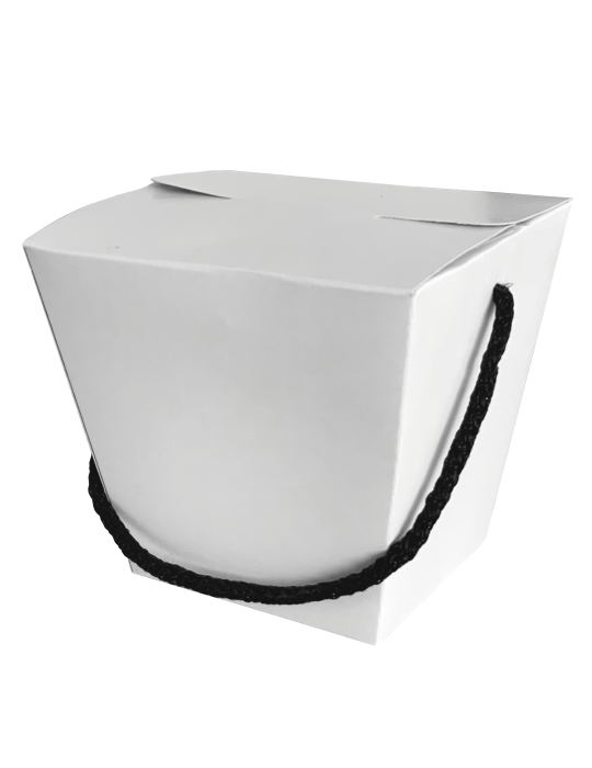 Caja De Cartón Tipo Fideos / Comida China