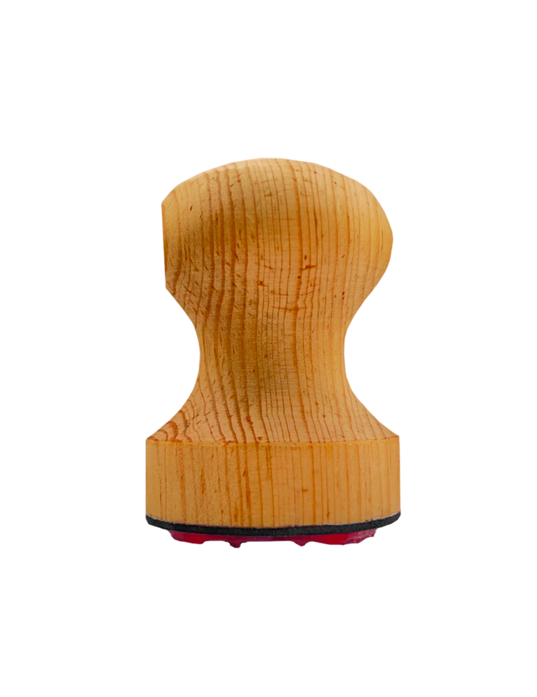 Sello Base de Madera circular 4cm Ø Colección Hand Made