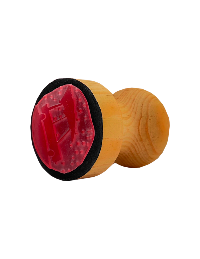 Sello Base de Madera circular 4cm Ø Colección Hand Made