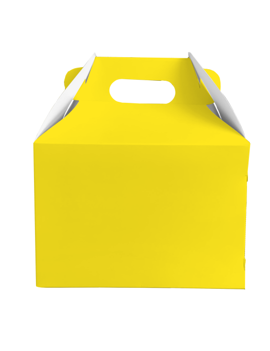 Caja Mediana Tipo Box Lunch de Colores