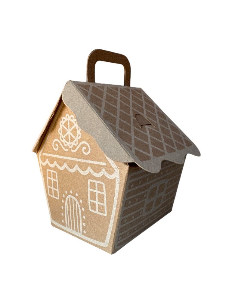 Mini Box Lunch Kraft Casa de Jengibre