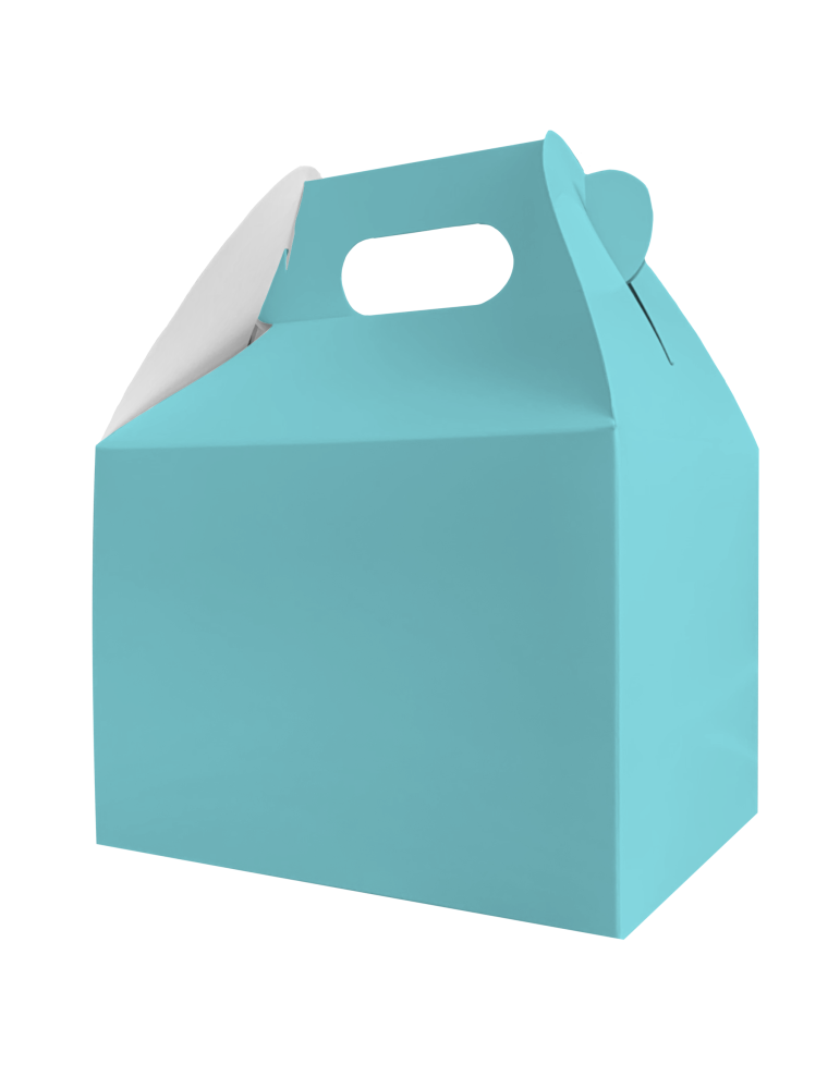 Caja Mediana Tipo Box Lunch de Colores