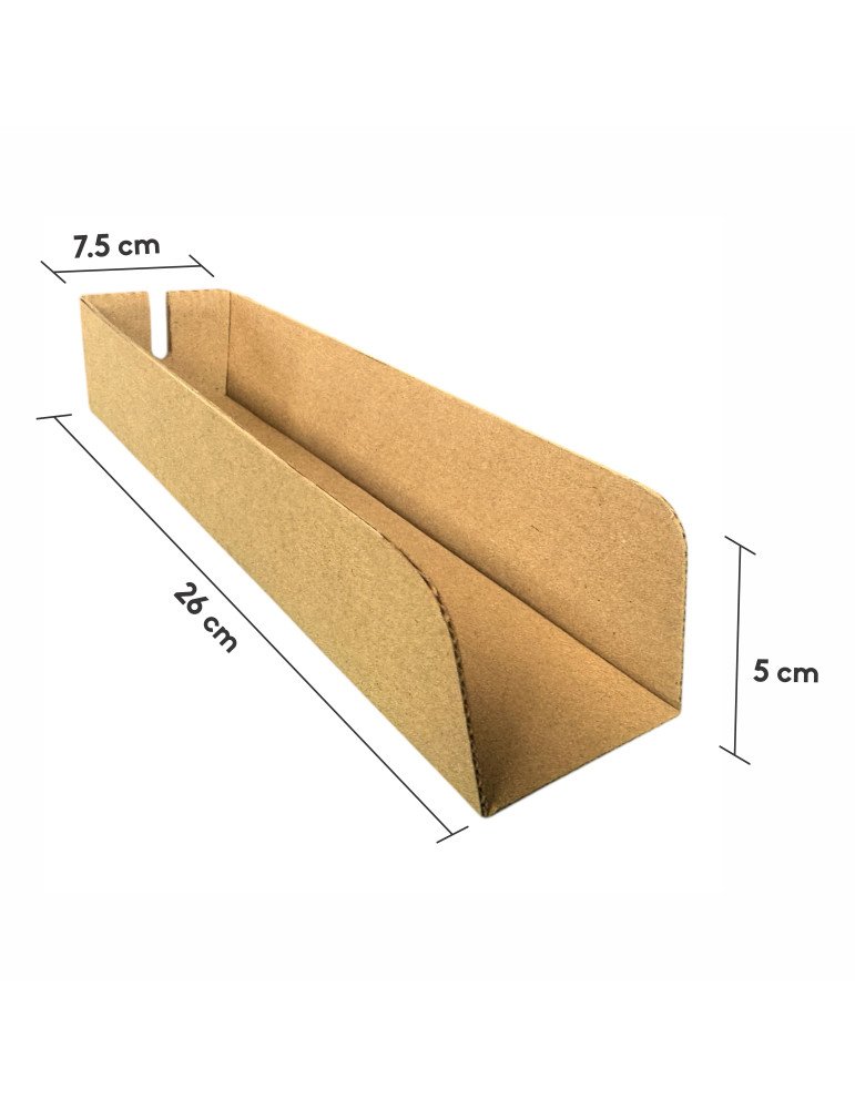 Caja De Cartón Para Elotes, Banderillas, Con Papel Grado Alimenticio