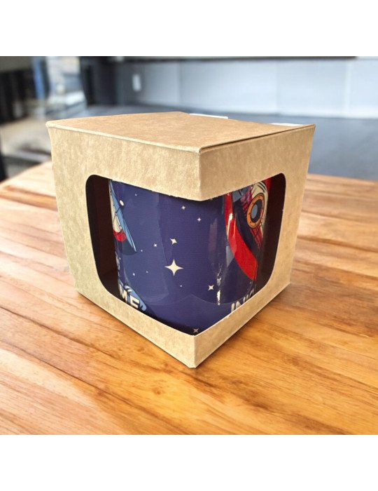 Caja Para Taza De 11 Oz Con Ventana