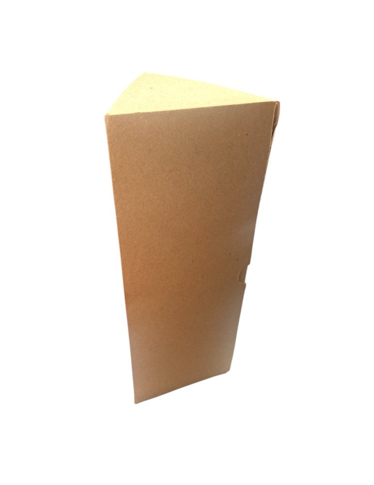 Caja Triangular Para Botella De Vino