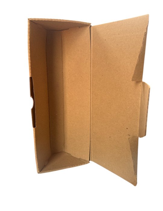 Caja Triangular Para Botella De Vino
