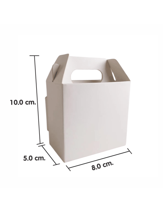 Caja Nano Tipo Box Lunch Color Blanco