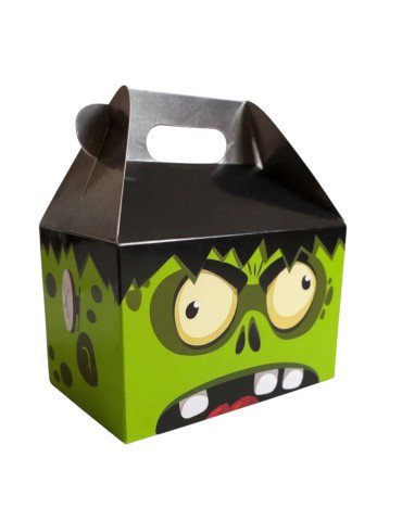 Caja Tipo Box Lunch Halloween Frankenstein 2