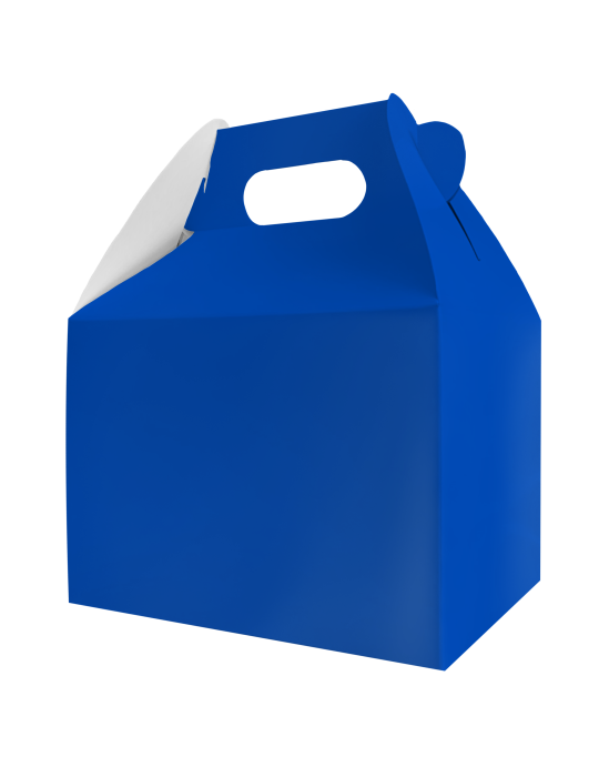 Caja Mediana Tipo Box Lunch de Colores