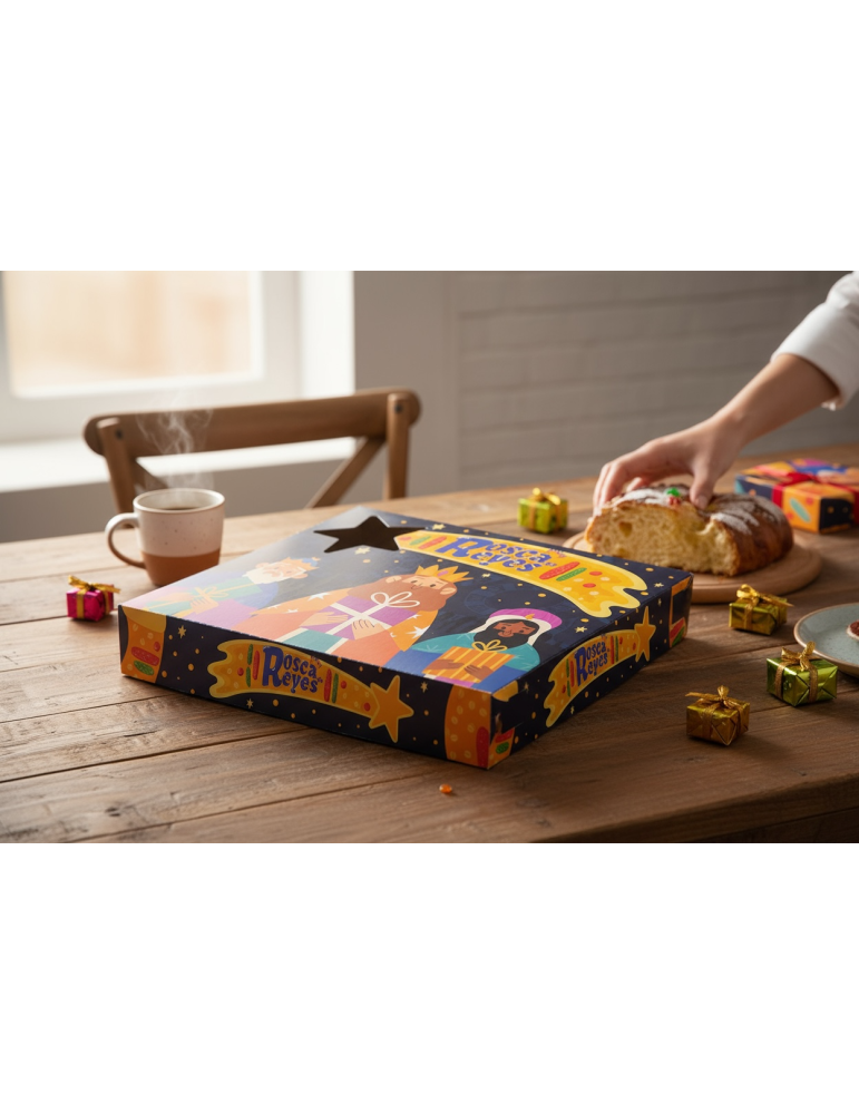Caja Para Rosca de Reyes