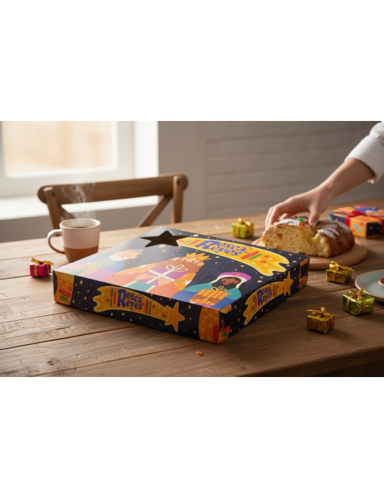 Caja Para Rosca de Reyes