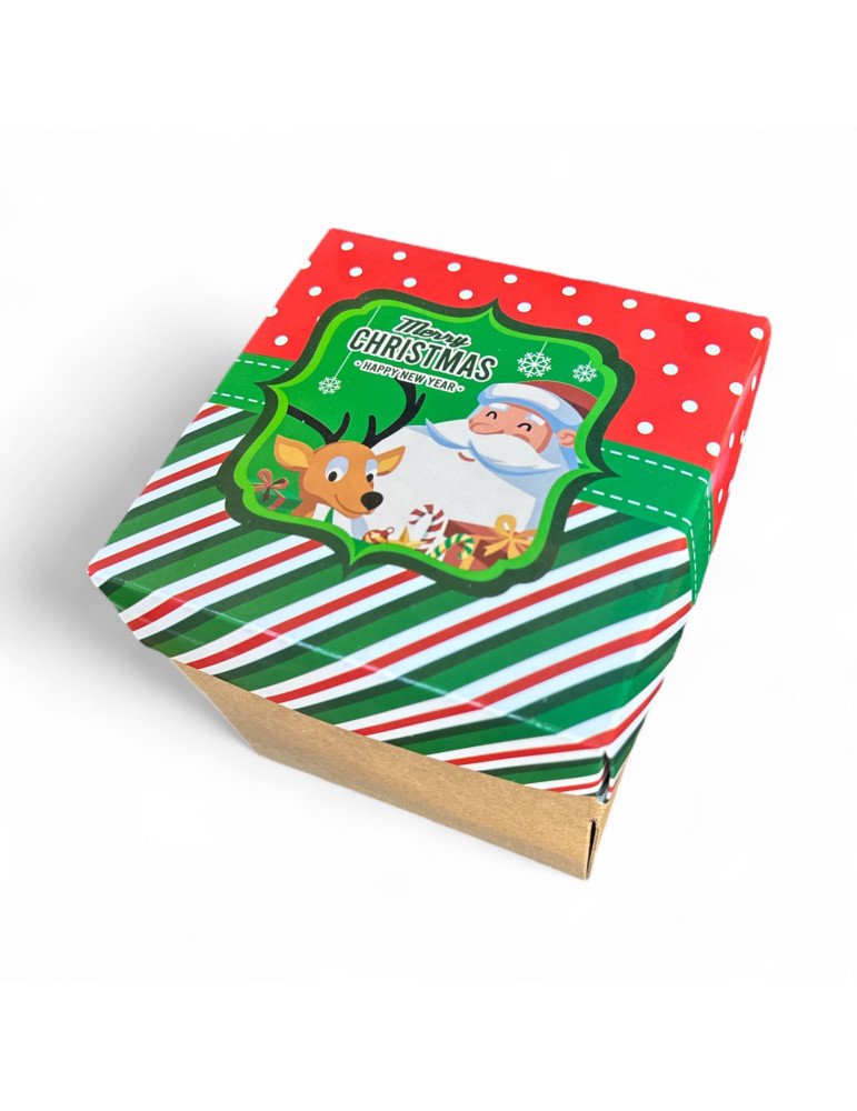 Caja Cuadrada Con Tapa Para Regalo