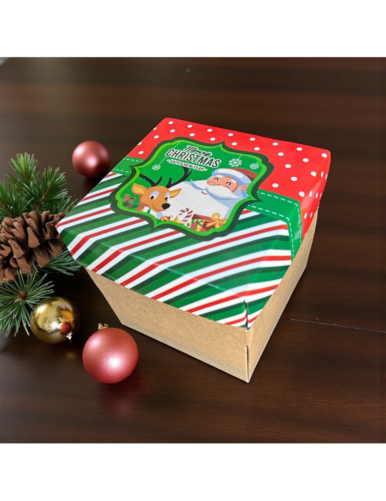 Caja Cuadrada Con Tapa Para Regalo