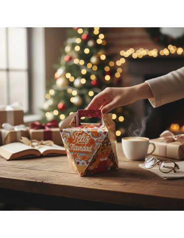 Caja Dulcero Tipo Box Lunch Prisma Jengibre 2