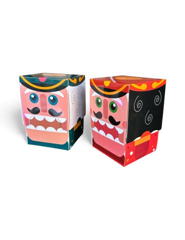 Cajas Dulceros Navidad Diseño Cascanueces