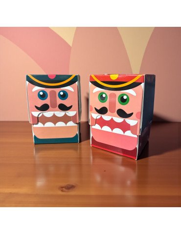 Cajas Dulceros Navidad Diseño Cascanueces 2