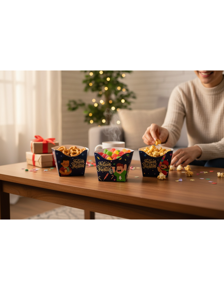 Charolas para Papas Fritas a la Francesa 3 Diseños