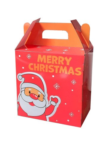 Caja Grande Tipo Box Lunch Diseño Navidad 2