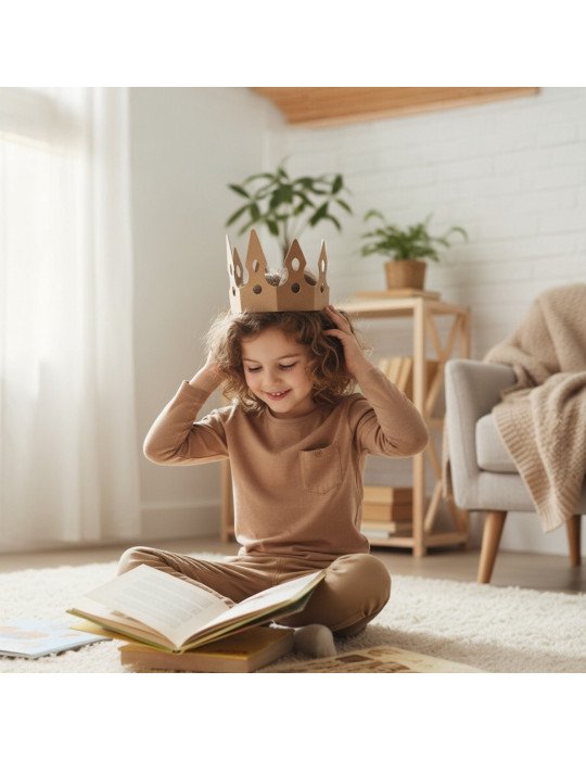 Corona De Cartón Para Reyes Magos